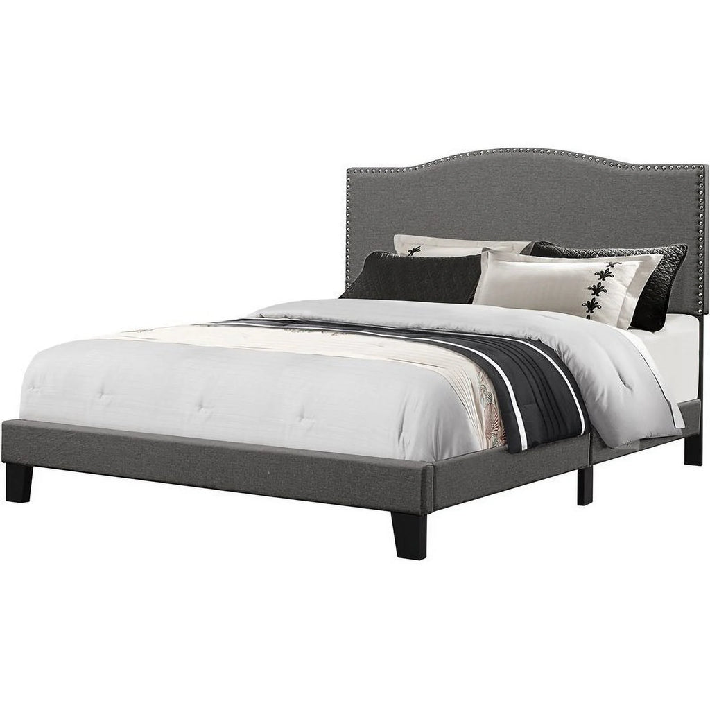 Upholstered Hardwood Queen Bed T698252