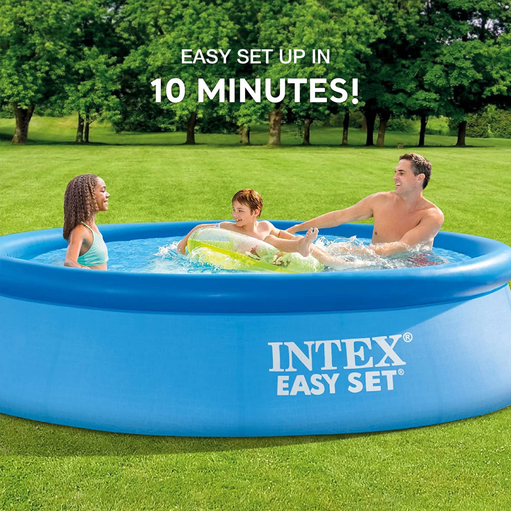 12ft x 30in Inflatable Swimming Pool with Filter Pump K535157