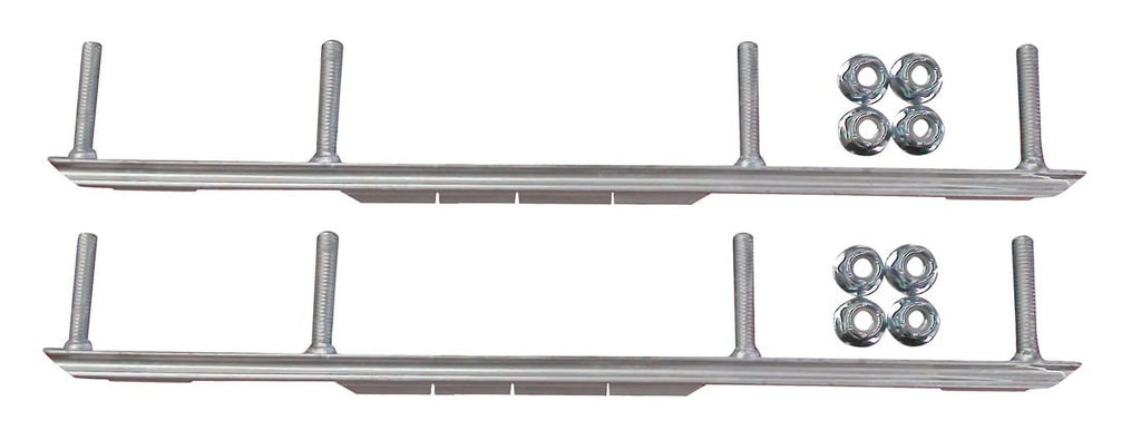 Yellow MTX Snowmobile Skis Complete Kit C658