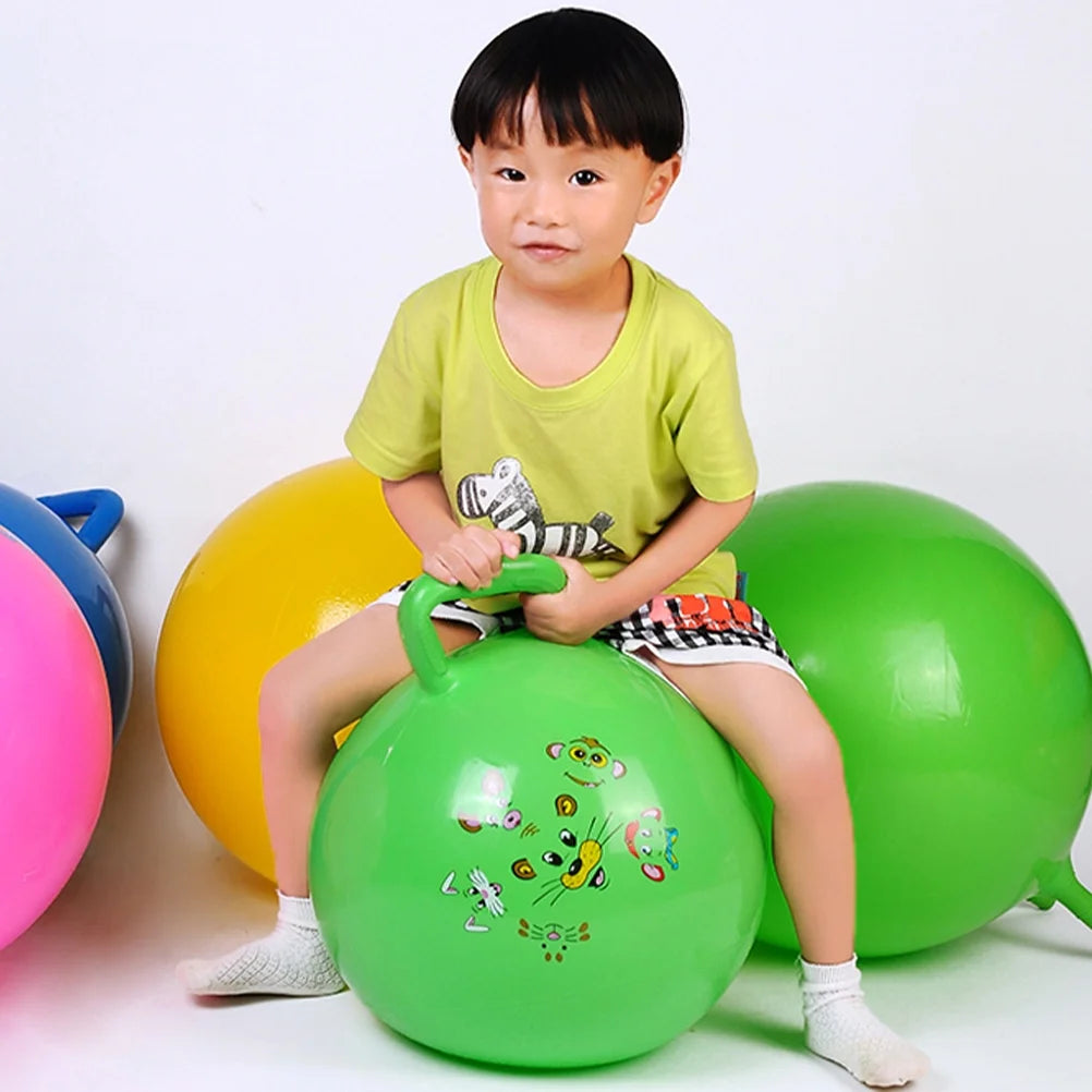 Inflatable Bouncing Hopping Horse Toy W275372