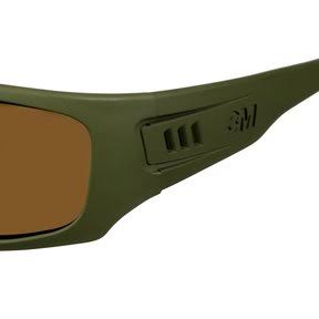 Green Frame Brown Polarized Lens Anti-Fog Coating Safety Glasses A95693