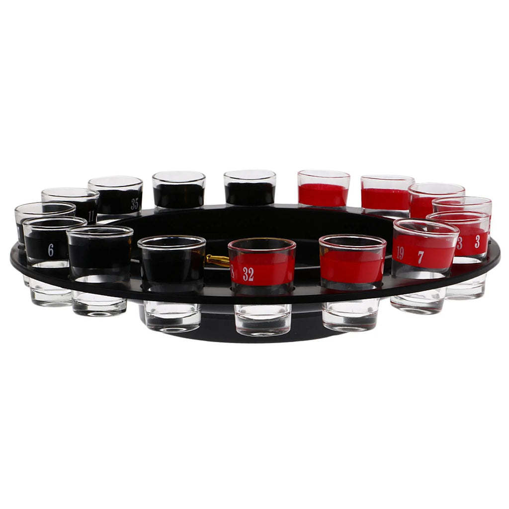 Drinking Roulette Set Glass for Party Game M220