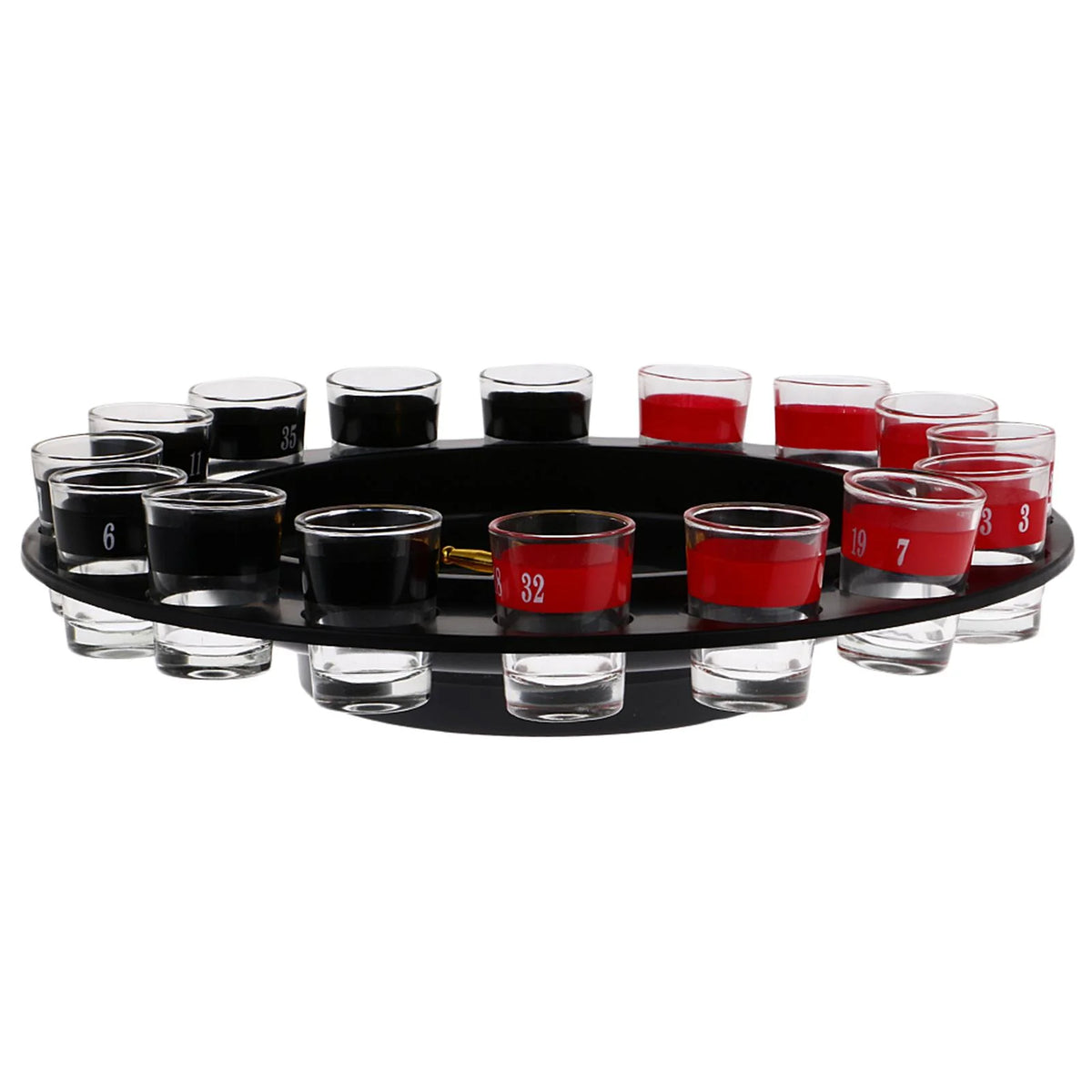 Drinking Roulette Set Glass for Party Game M220