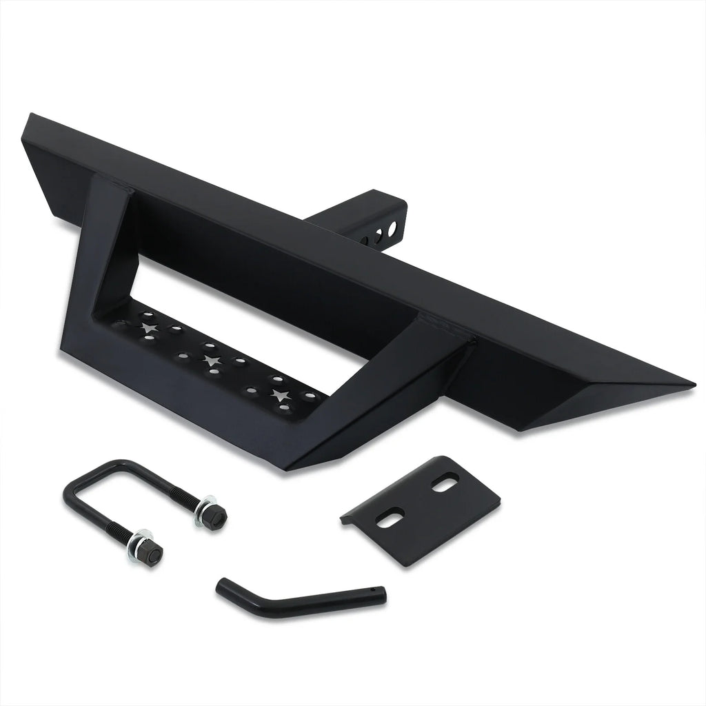 Heavy Duty Steel Exterior Tow Hitch Step Bar 2" Receiver B1078