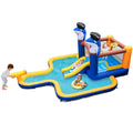 Inflatable Water Slide Park Bounce House Splash Pool Z53699