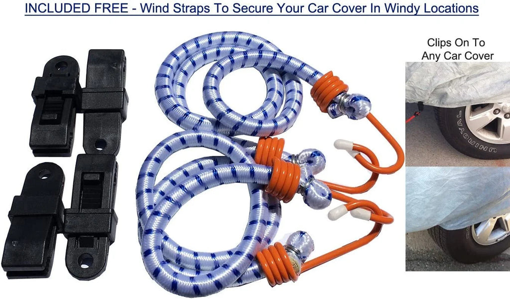 Weatherproof Car Cover with Fleece Lining F76381