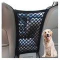 Dog Car Net Barrier with Mesh Organizer Storage Bag V263