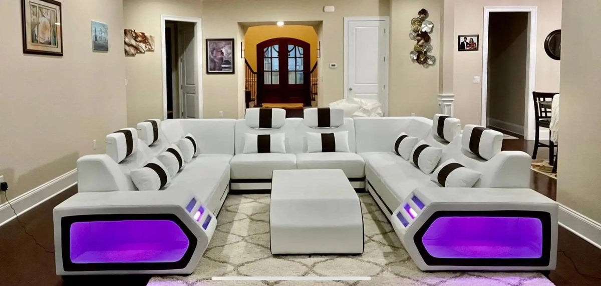 7 Seater Fabric Sofa Set H113901