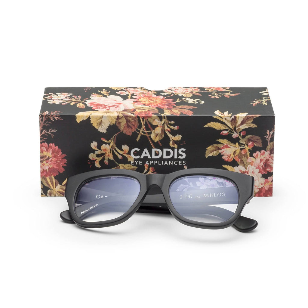 Matte Black Blue Light Reading Glasses Y162069