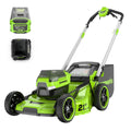 60V 21 Self Propelled Lawn Mower with 8.0 Ah Battery & Rapid Charger J73206