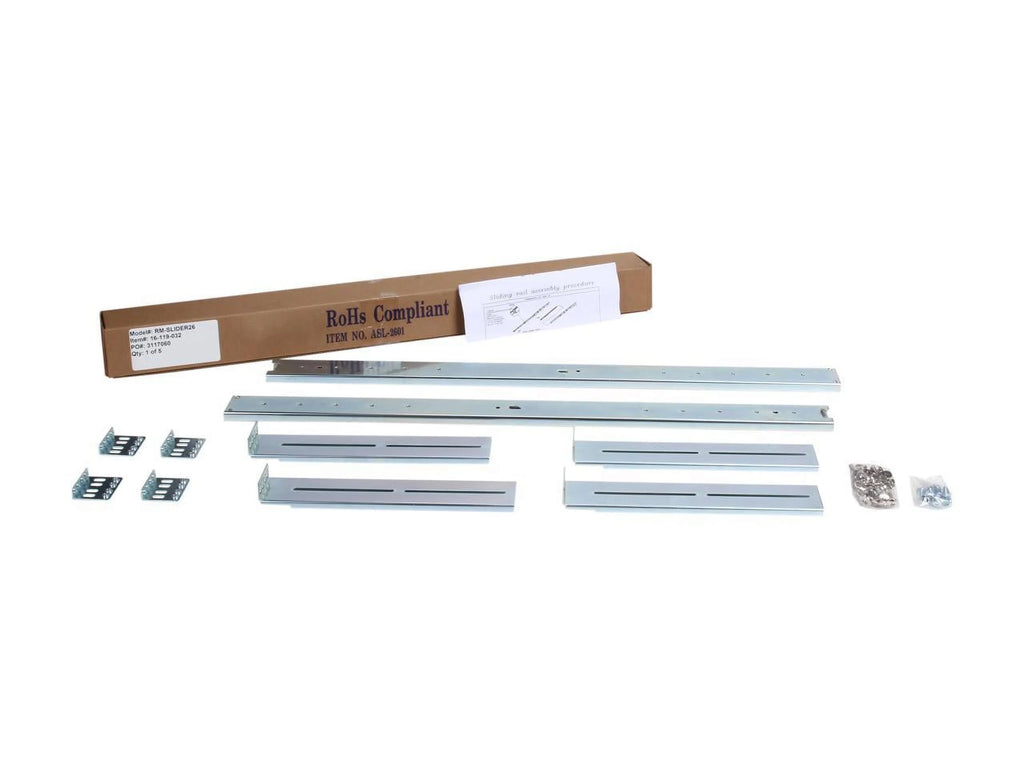 26" Rack Mount Case Slider Rail J122
