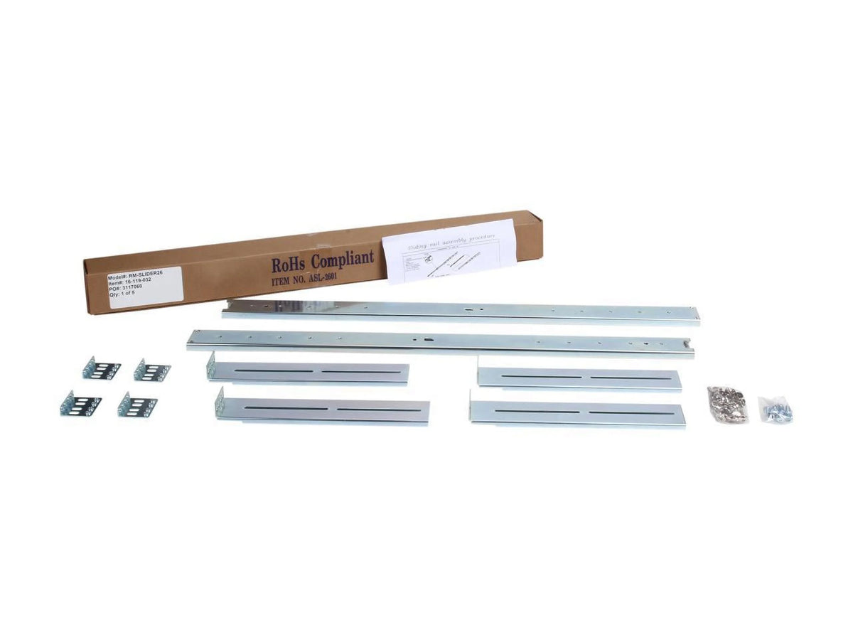 26" Rack Mount Case Slider Rail J122