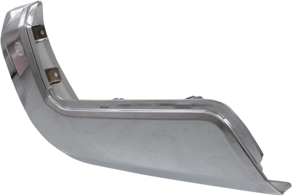 Chrome Plastic Rear Bumper End Cap Pair for Toyota Tacoma 2016-2020 W936