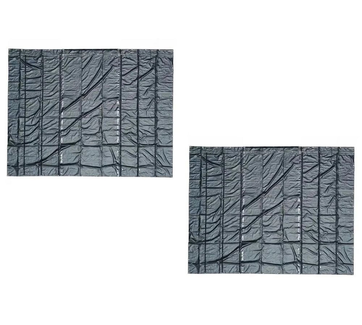 2 Pack 20' x 24' Heavy Duty Flatbed Truck Tarps K555