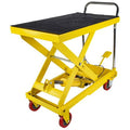 Hydraulic Lift Cart 1100 lb Capacity 31 in Raised Height N910