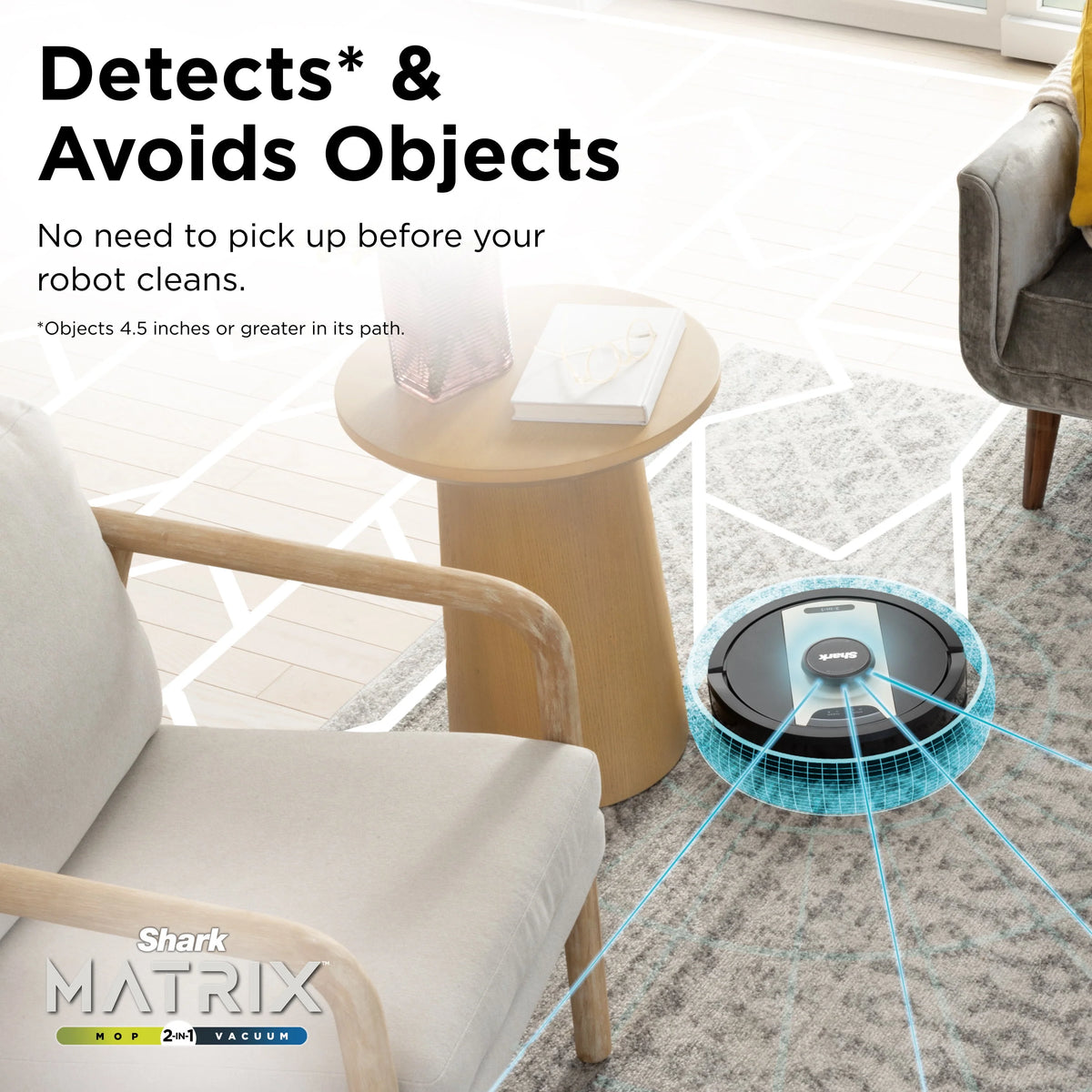 2-in-1 Robot Vacuum & Mop R657063
