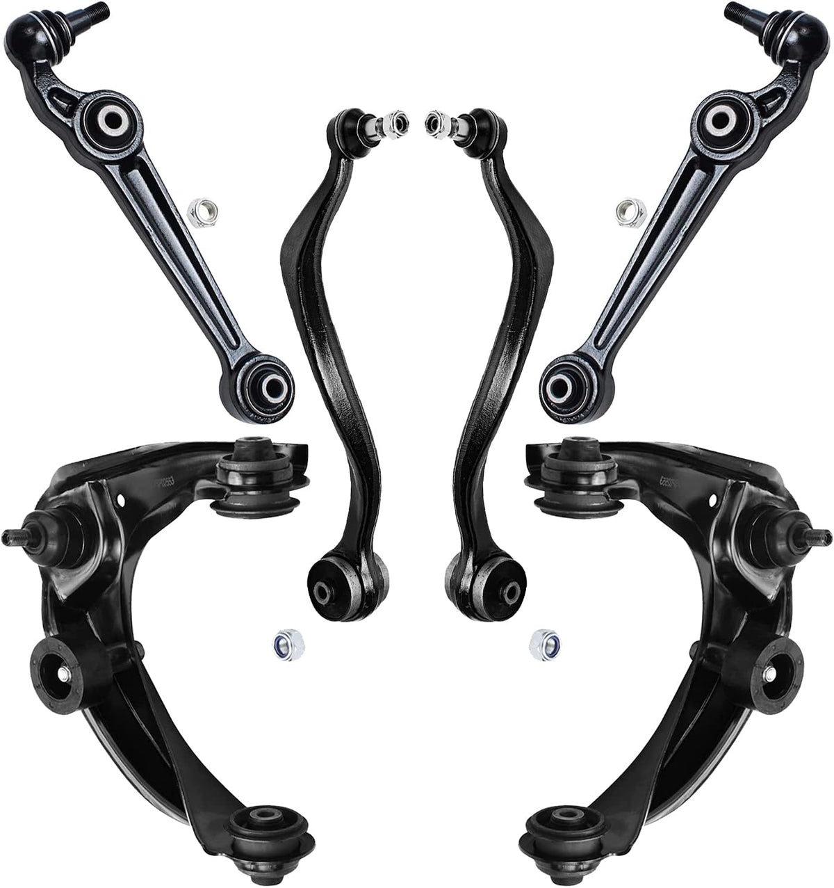 Front Upper Lower Control Arm 6pc Set A77577