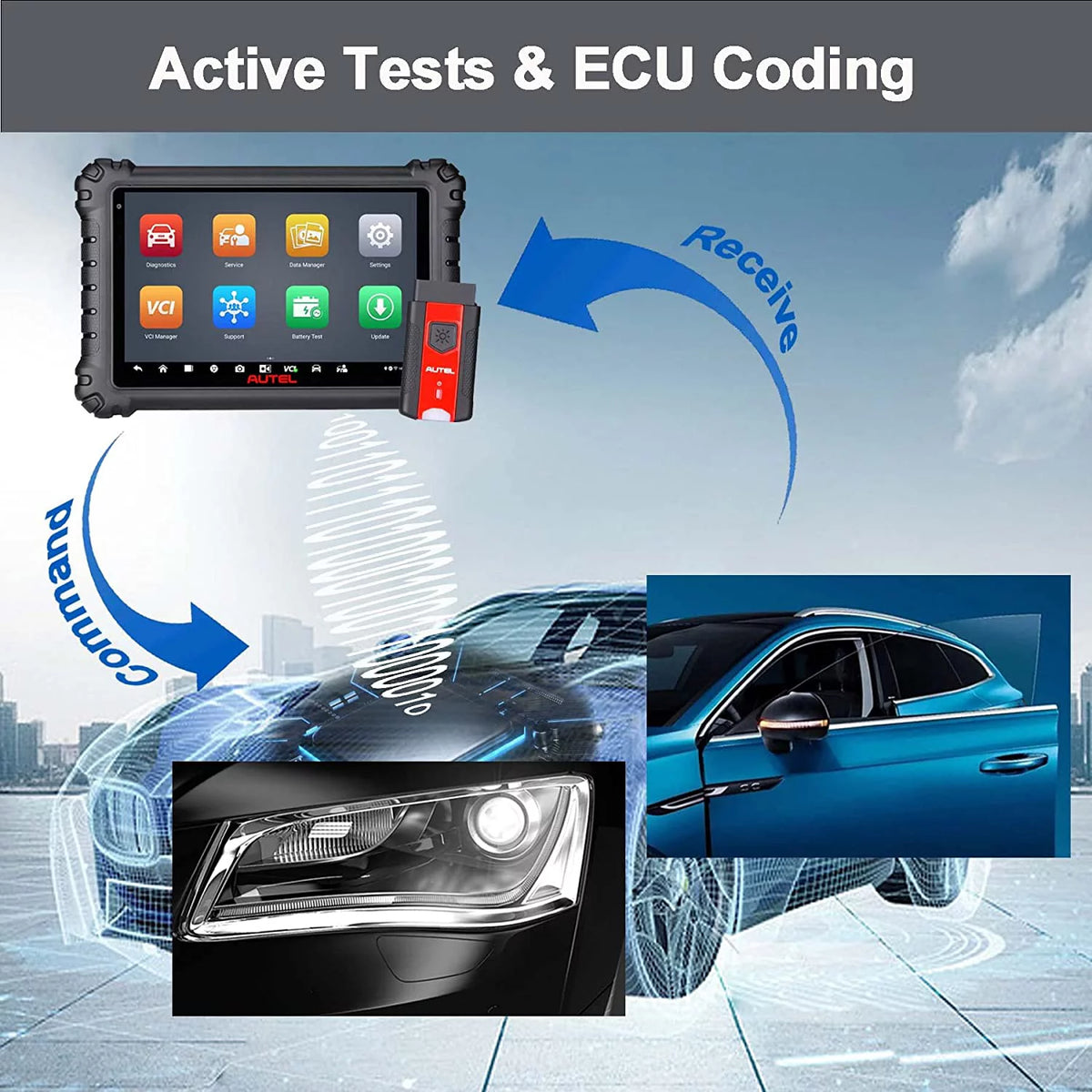 2022 Full System Diagnostic Tool OBD2 Scanner M8660