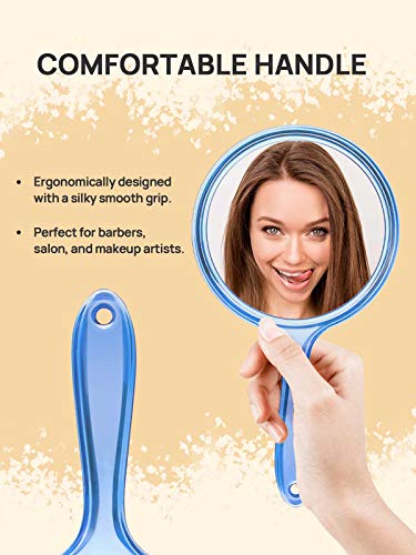 Double-Sided Handheld 1X/3X Magnifying Hand Mirror Z5889