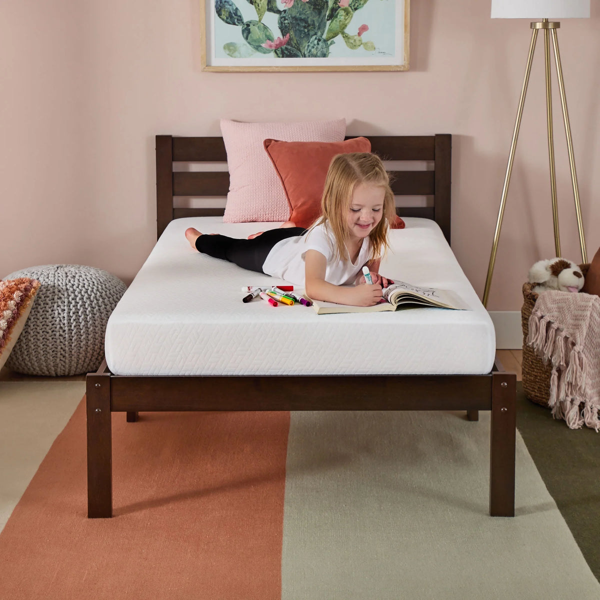 5 Gel Memory Foam Mattress, Twin D171658