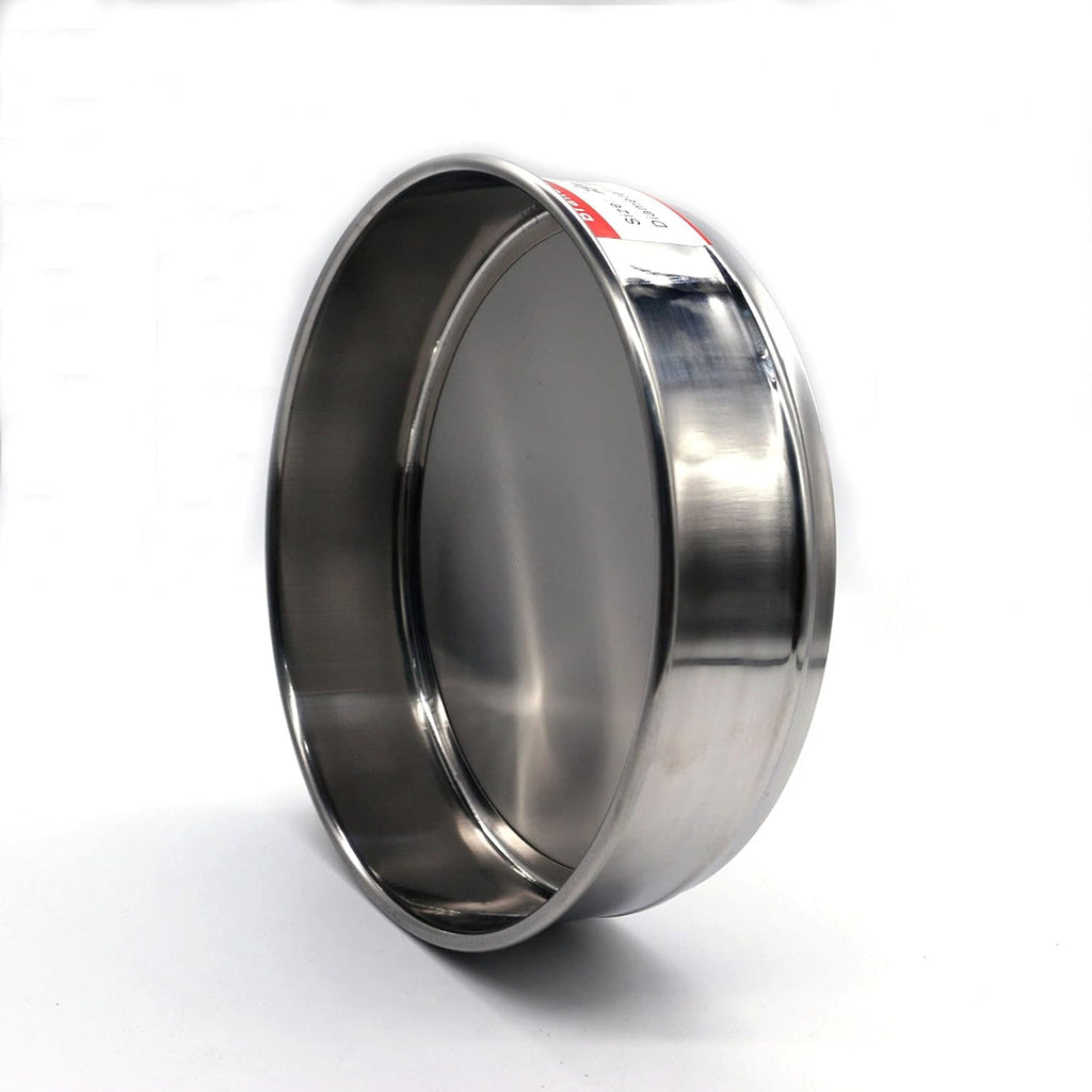 800 Mesh 8'' Diameter 304 Stainless Steel Test Sieve Pack of 2 T5180