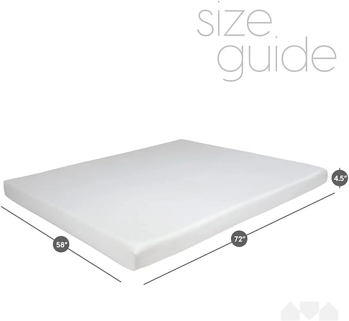 Memory Foam Replacement Mattress for Queen Size Sleeper Sofa Bed W441
