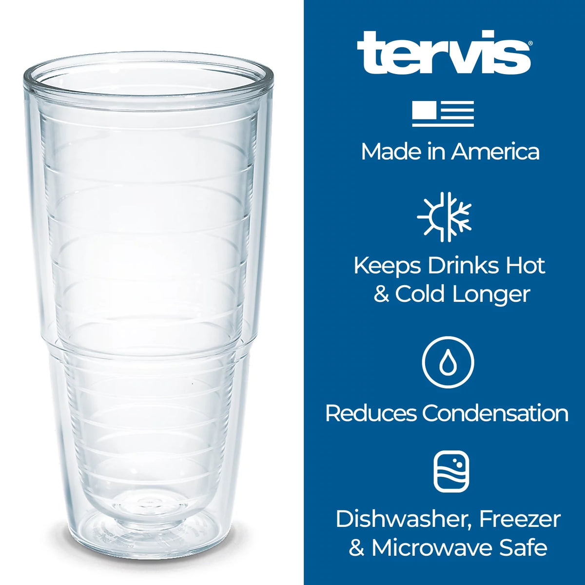 Double Walled Insulated Tumbler Travel Cup 24oz K141721