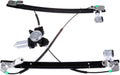 Front Left Power Window Motor and Regulator Assembly Pack of 2 F473272