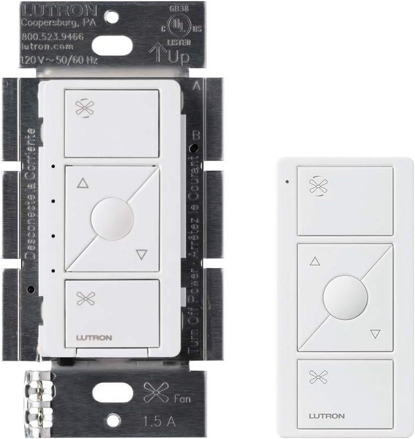 White Smart Fan Speed Control P29461