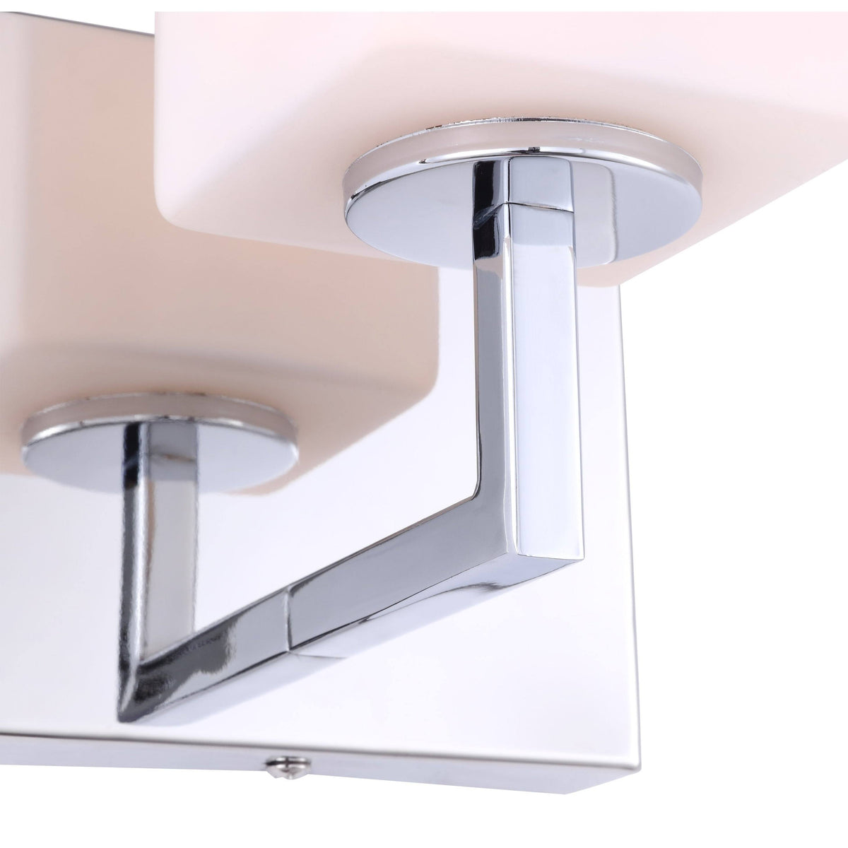 Chrome Opal Glass LED Bath Light T250525
