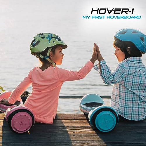 Electric Self-Balancing Hoverboard with 5 mph Max Speed, Dual 150W Motors, 6.3” Tires, 3 Miles Max Range, and LED Headlights P56884