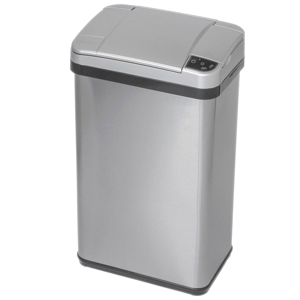 4 gal Stainless Steel Motion Sensor Trash Can E366008