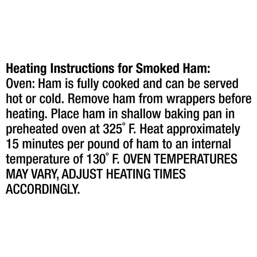 Hickory Smoked Half Tavern Ham, Fully Cooked, Boneless R5334
