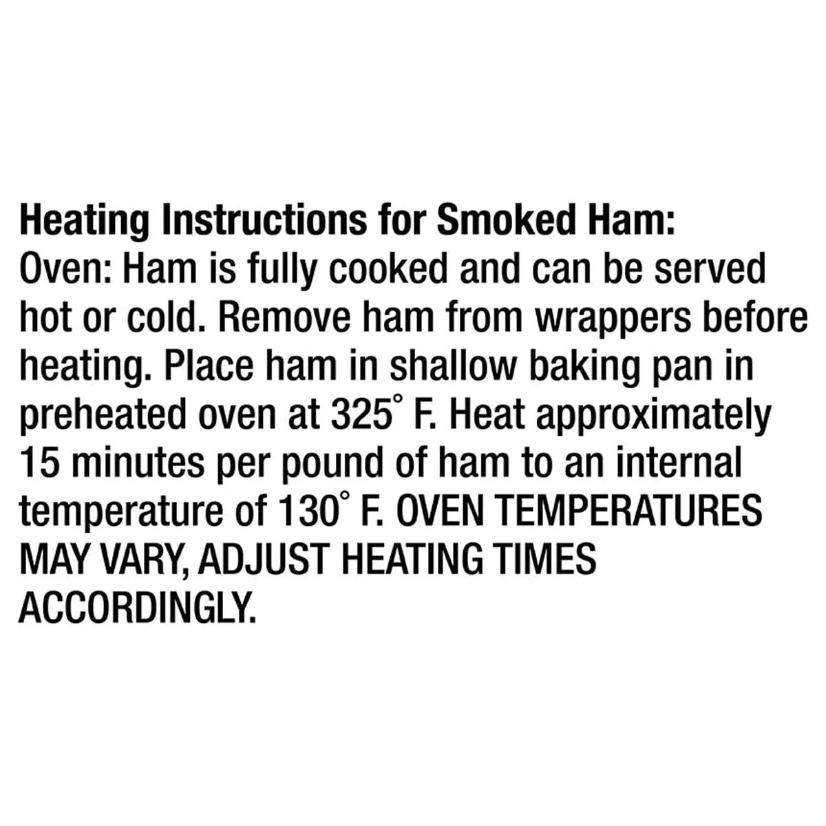 Hickory Smoked Half Tavern Ham, Fully Cooked, Boneless R5334