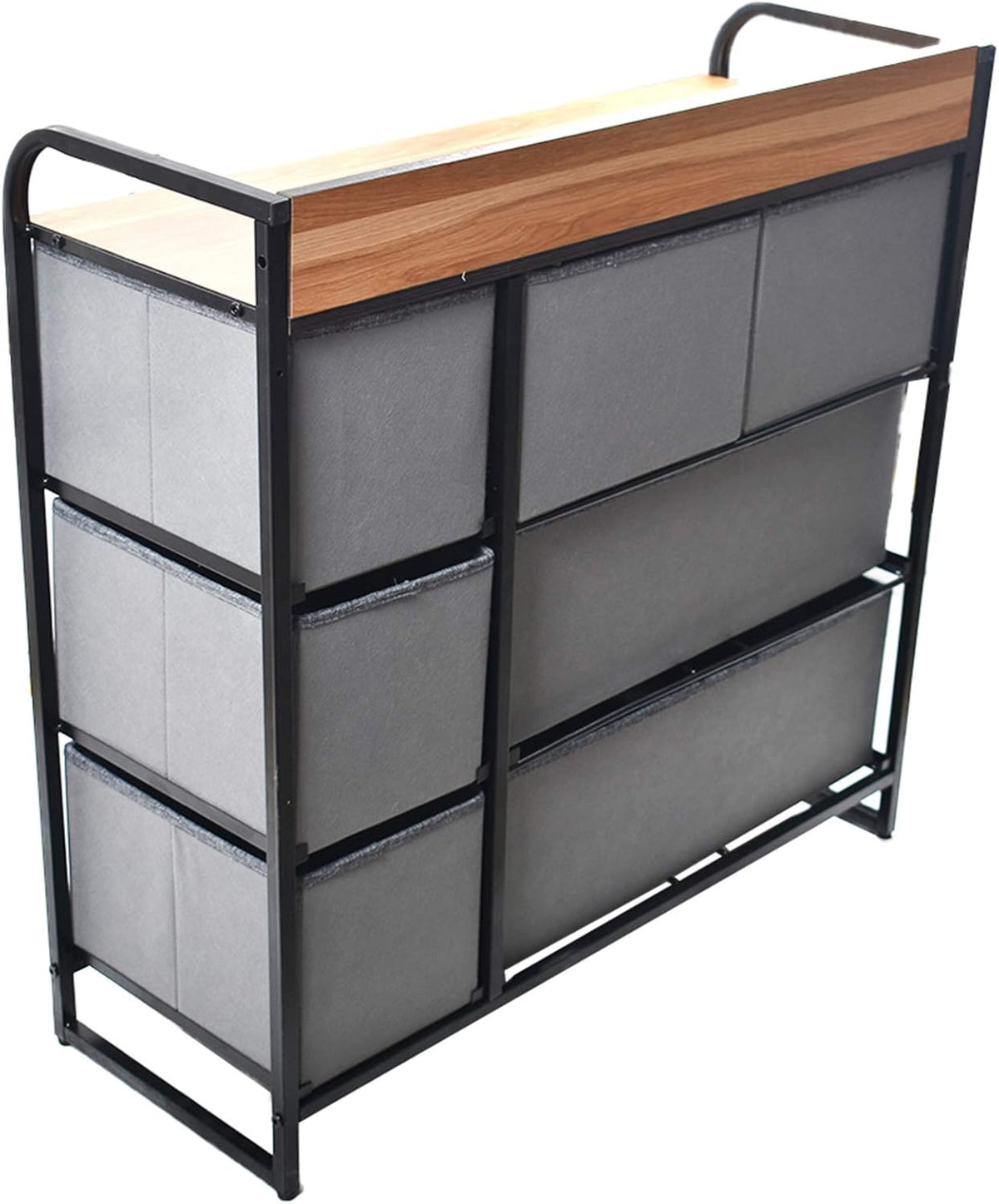 Brown 5 Drawer Storage Cabinet Dresser C19431