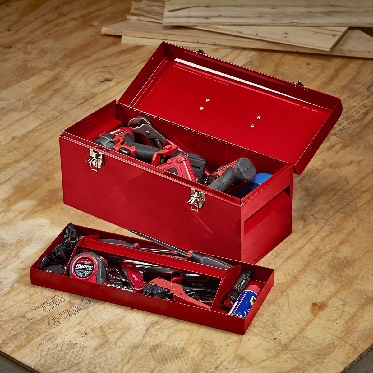 21 in. Steel Toolbox B4693