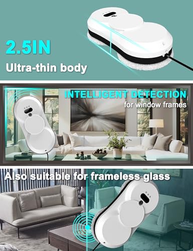 Window Cleaning Robot with Dual Spray G426