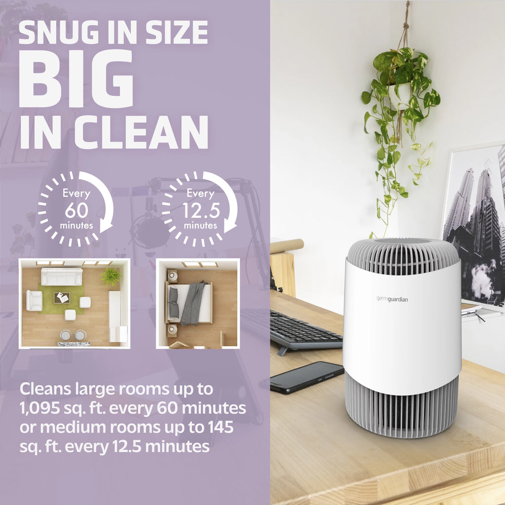 Air Purifier with HEPA Filter, UV-C, 1095 Sq. ft. H7324