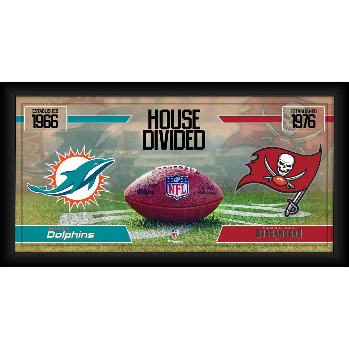 Framed Football Collage P28894