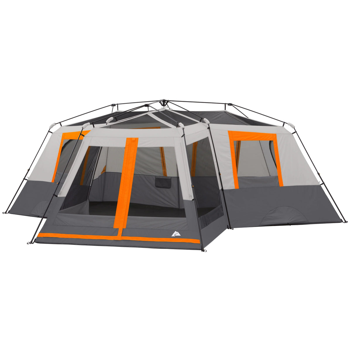 12-Person 3-Room Cabin Tent with Screen Room A5958