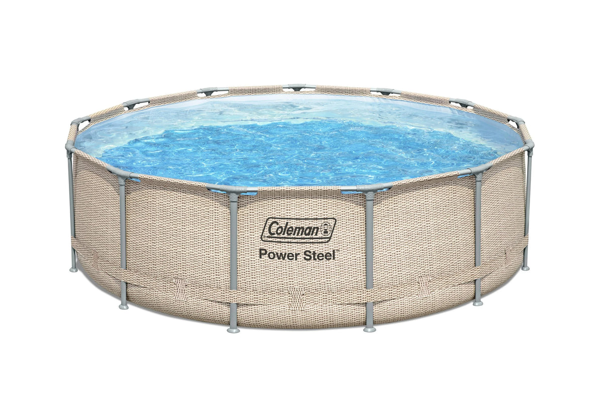 Coleman Power Steel Circle 13ft. x 42in. Deep Above Ground Pool T718
