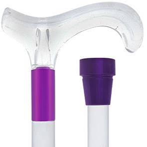Clear Lucite Handle Walking Cane Z557447