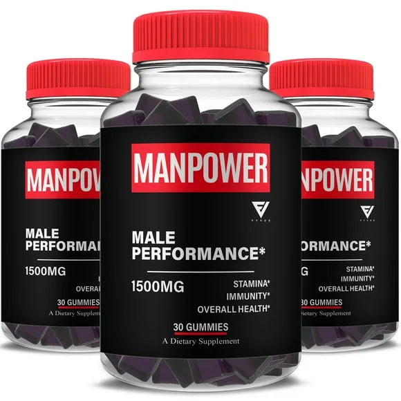 Man Power Gummies Maximum Performance Gummy 3 Pack G51141