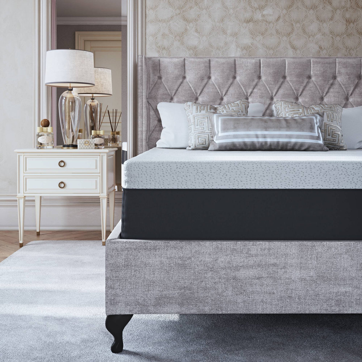 King Cooling Gel Memory Foam Mattress E6951