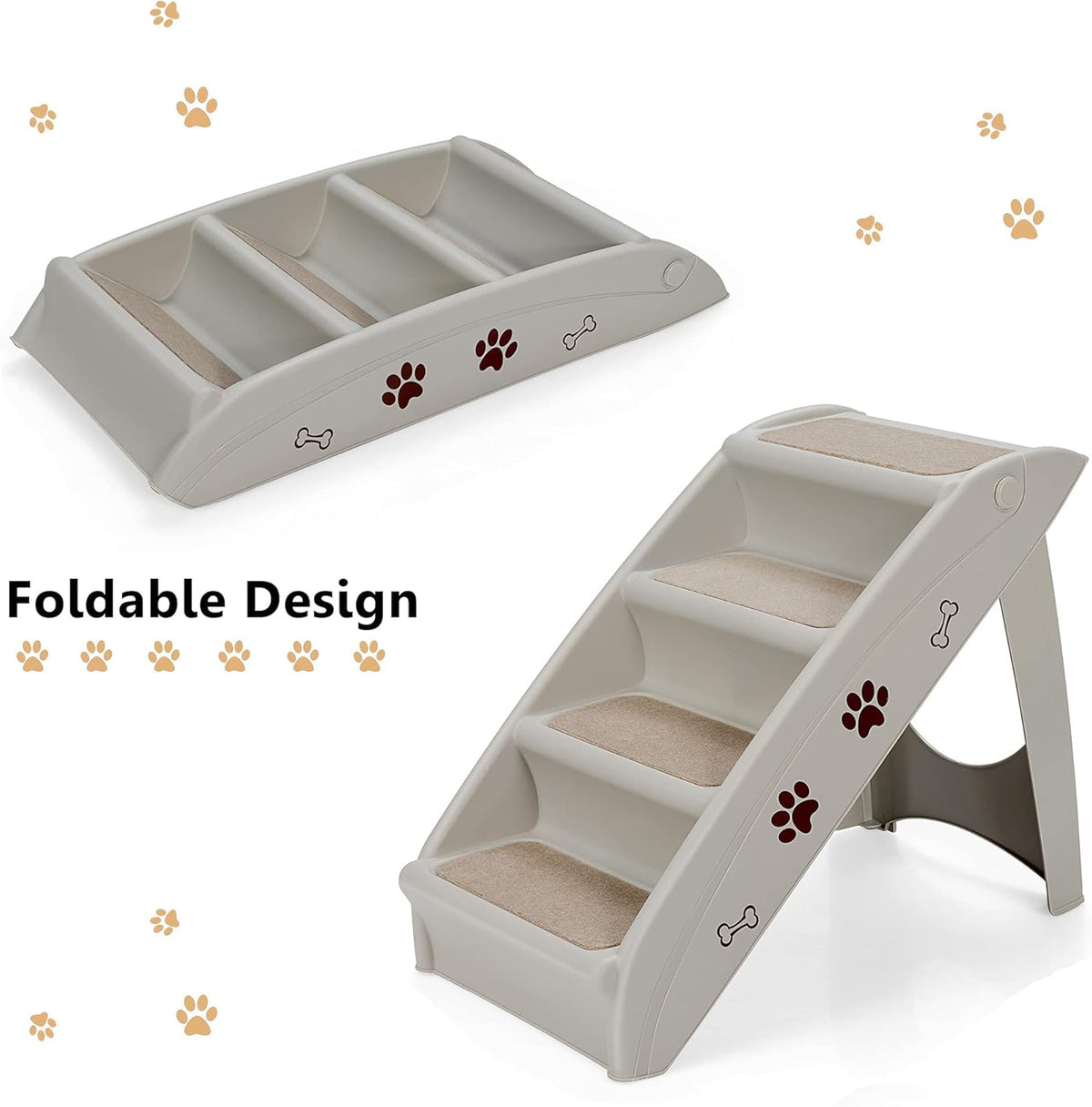 4 Step 19 High Folding Pet Steps V190