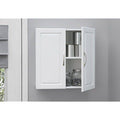 White Stipple Wall Cabinet X5377