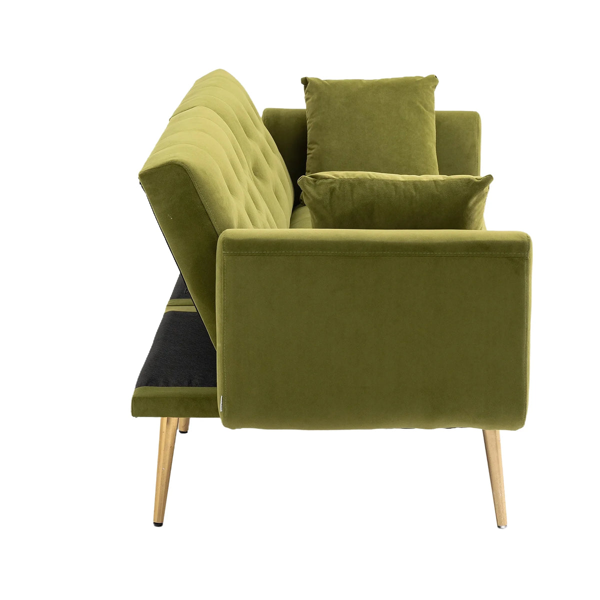 Velvet Sofa with Metal Feet V297