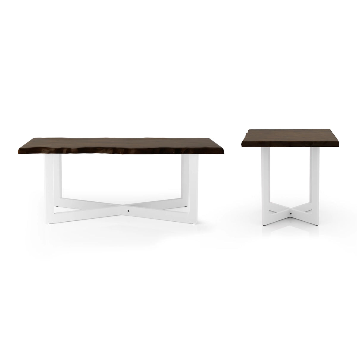 Oak 2-Piece Coffee Table Set B64718
