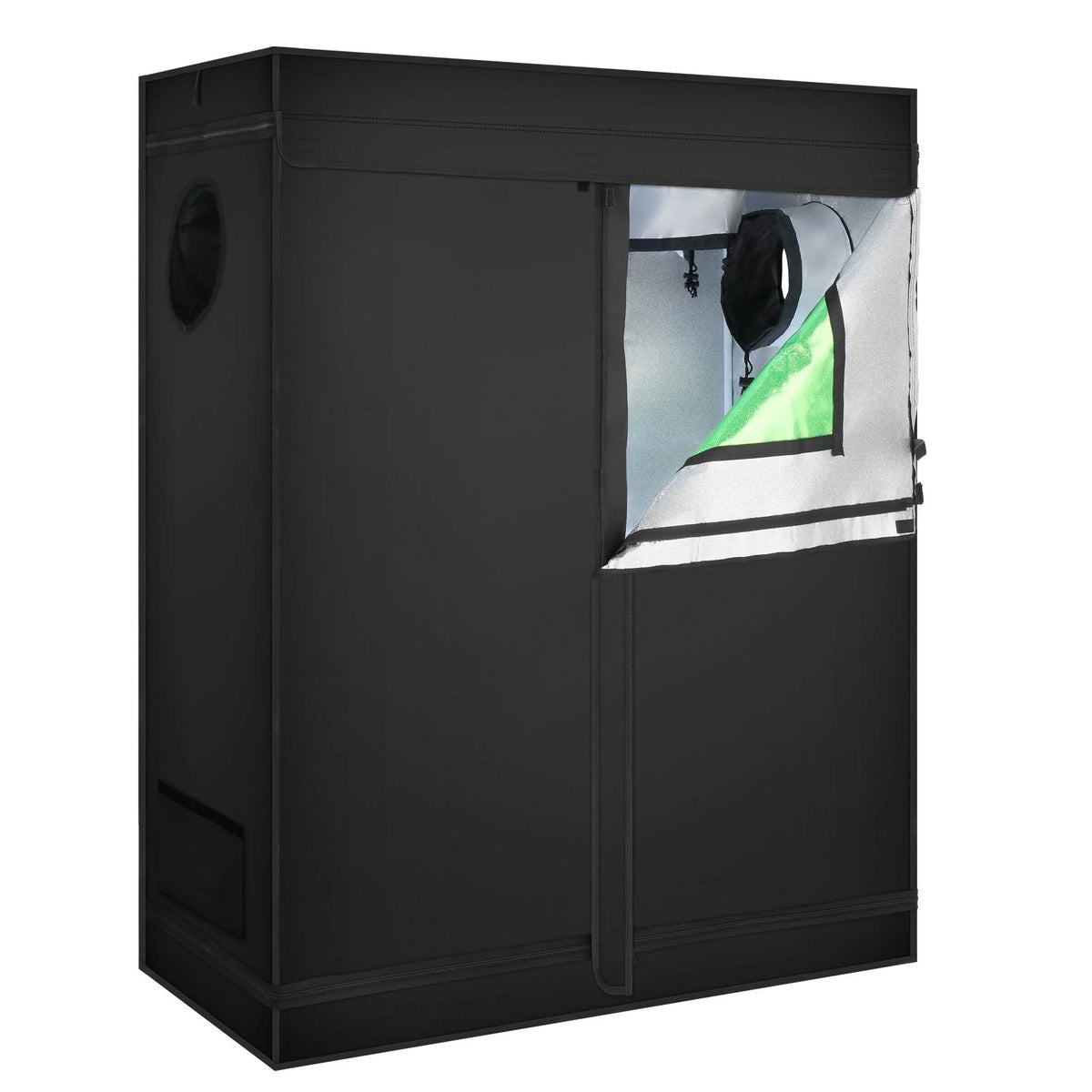 48"x24"x60" Reflective Mylar Hydroponics Grow Tent Z1927