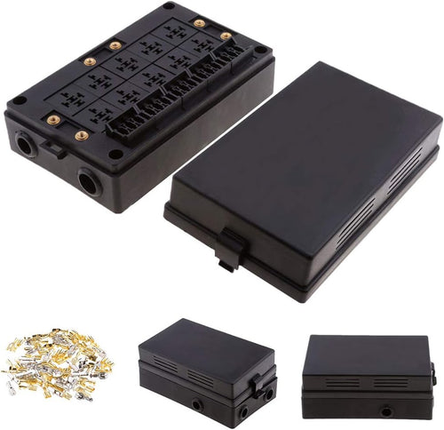 18-way Blade Fuse Holder + 10-way Relay Socket Box L218876